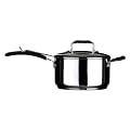 Premier Housewares Tenzo 22 cm Stainless Steel Chip Pan with Basket