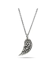 Petite Sterling Silver Wing Pendant