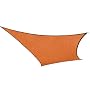 Coolaroo Square Shade Sail 11 Feet 10 Inches with Hardware Kit, Terracotta