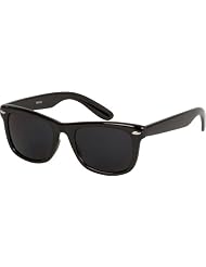 1980's Wayfarer Style Fashion Sunglasses with Super Dark Lens by Sakas Sunglasses