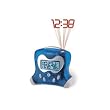 Oregon Scientific RM313PNA Self-Setting Projection Alarm Clock with Indoor Thermometer, Blue