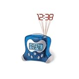 IMAGE OF Oregon Scientific RM313PNA Self-Setting Projection Alarm Clock with Indoor Thermometer, Blue