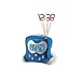 Oregon Scientific RM313PNA Self-Setting Projection Alarm Clock with Indoor Thermometer, Blue