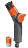 Gardena 8185 Comfort Dou Two Pattern Garden Hose Spray Nozzle With Quick Connect