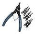 Westward 4YP48 Snap Ring Tool Set
