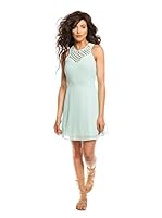 Star made with Swarovski Elements Vestido (Verde Menta)