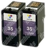 Double Pack Lexmark 35 (18C0035) Color Remanufactured