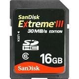 SanDisk 16gb Extreme 30MB/s Edition SDHC High Performance Card
