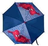 Marvel Spider-man umbrella for children w sculptured webhead handle
