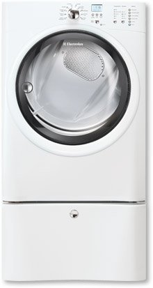 Electrolux IQ-Touch Series 27 In. White Electric Front Load Dryer - EIMED60JIW