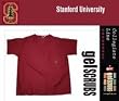 Stanford Cardinal Scrub Style Top from Gel Scrub (with Tree Logo)