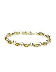 Effy Jewlery 14K Yellow Gold Citrine Bracelet, 4.79 TCW