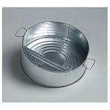Plews 75-750 6 Gallon Galvanized Steel Radiator Drain Pan