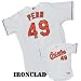 Hayden Penn Autographed/Hand Signed Baltimore Orioles Baseball Jersey