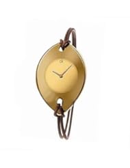 Calvin Klein Gold Tone Ladies Watch - K3323409