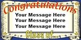 CONGRATULATIONS CLASS - CUSTOM BANNER (Variety of Sizes)