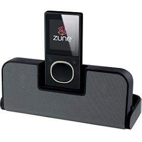 Zlive Portable Speaker for Zune (Black)