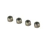 Du-Bro SS Nylon Lock Nuts,8-32 DUB3114 by DU-BRO