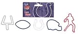 Indianapolis Colts Logo Bandz Rubber Bands Ver. 2 20/pk