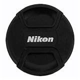 62mm Snap-on Style Camera Lens Cap for Nikon Camera (Black)