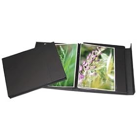 11x14 Portrait Formatted Post Bound Magna Folio Album - Black