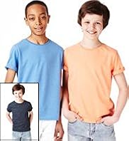 3 Pack Limited Short Turn Up Sleeve T-Shirts