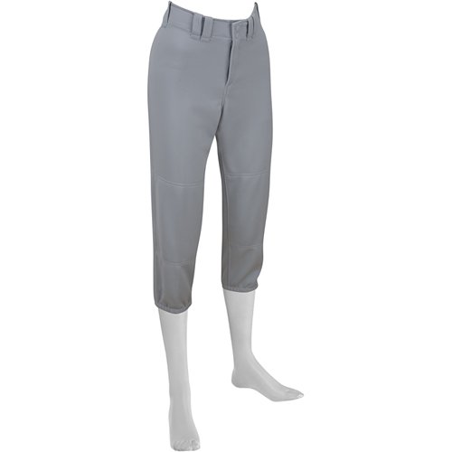 Mizuno Womens Belted Pant (Gray, Medium)