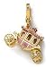 Juicy Couture Princess Pink Carriage Gold Charm