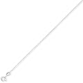 Extra Fine 18Ct White Gold Box Chain 20 inch/1mm