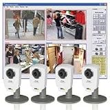 AXIS 206 Surveillance Kit. Bundle 4 units of AXIS 206 network cameras and a 4-license AXIS Camera St