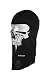 Automotive : Schampa Black Sabertooth Traditional Lightweight Skull Balaclava