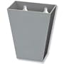 Gray Tall Plastic Cap Catcher