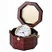 HOWARD MILLER CHRONOMETER CAPTAINS ALARM CLOCK CHERRY