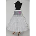 Reifrock Petticoat 3 Reifen/3 Ringen/ R�schen Umfang ca. 275 cm Gr. 34-54
