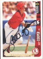 Buy Scott Cooper, St. Louis Cardinals Autographed Card by Upper Deck