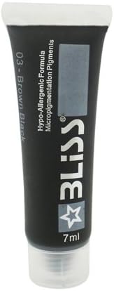 BLISS Permanent Makeup Ink -BROWN BLACK-7ML Tube BI03