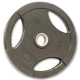 Factory Direct Fitne 35lb Rubber Coated Grip Plate, Olympic, Plates, Weight Lifting