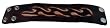 Genuine Leather Bracelet - Length: 9" - Width: 55 mm Black