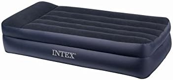 Gold Lion Intex Twin Pillow Rest Raised Airbed Mattress Convenience Getting Comfort