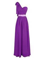 One Shoulder Bridesmaid Dress/Prom Dress 