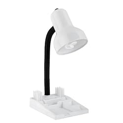 Globe 5210901 Energy Saving Desk Lamp, White