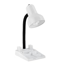 Globe 5210901 Energy Saving Desk L-Amp, White