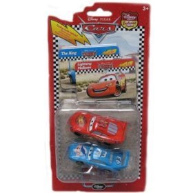 Disney Pixar Cars Lightning McQueen and King Collector's Die-Cast Car Set by Pixar Cars