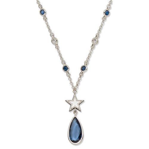 Dallas Cowboys Crystal Logo Necklace