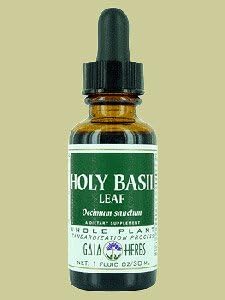 Gaia Herbs - Holy Basil 1 ounce (Pack of 6)