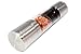 The Original SpiceCrafts Salt and Pepper Grinder Set, Stainless Steel Kitchen Tool, FREE Recipe eBook & Guide, Pure Ceramic, Dual Mill, Beautiful Centerpiece and cooking utensil
