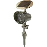 Sunforce 16 LED Solar Floodlight with Pewter Finish, Model# 86317