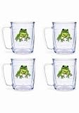 Tervis Tumblers - Frog - Treefrog - 17 oz Mugs - set of 4