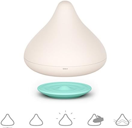 Chocolight Chocolate Light Wireless Recharge Waterproof Design Fruity Modelling Touch-sensitive Control Romantic Night Light Lamp (White)