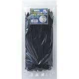 （業務用セット） ELPA 耐候性結束バンド ワンタッチロック方式 300mm 200本入 ブラック KBF-300200C（BK） 【×10セット】